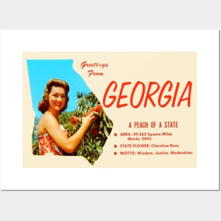 Greetings from Georgia Posters and Art